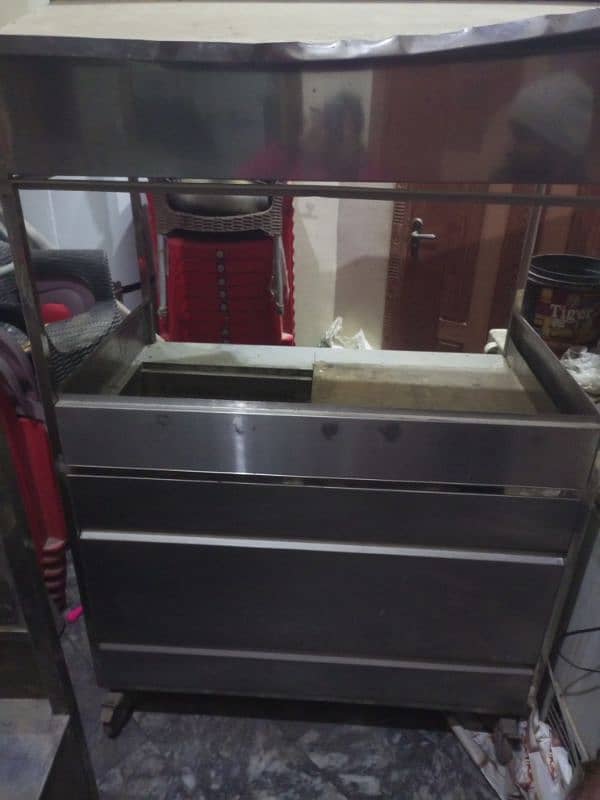 shawarma counter urgent sale in cheap price 2