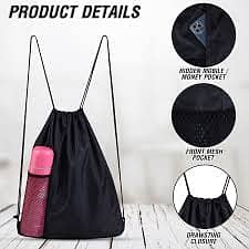 Bag Black Swim Sport Sack for Men & Women ( Free Delivery) 3