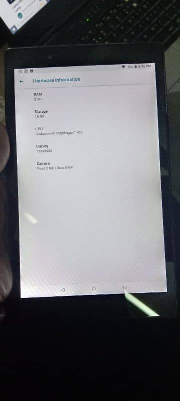 Lenovo tab 4 8 Ulta thin, HD IPS display 6