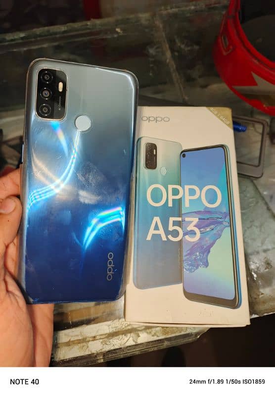 OPPO A 53 4GB 64 GB panel break hy working ok hy 2