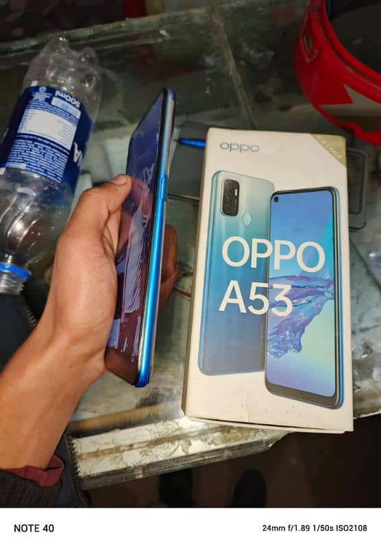 OPPO A 53 4GB 64 GB panel break hy working ok hy 5