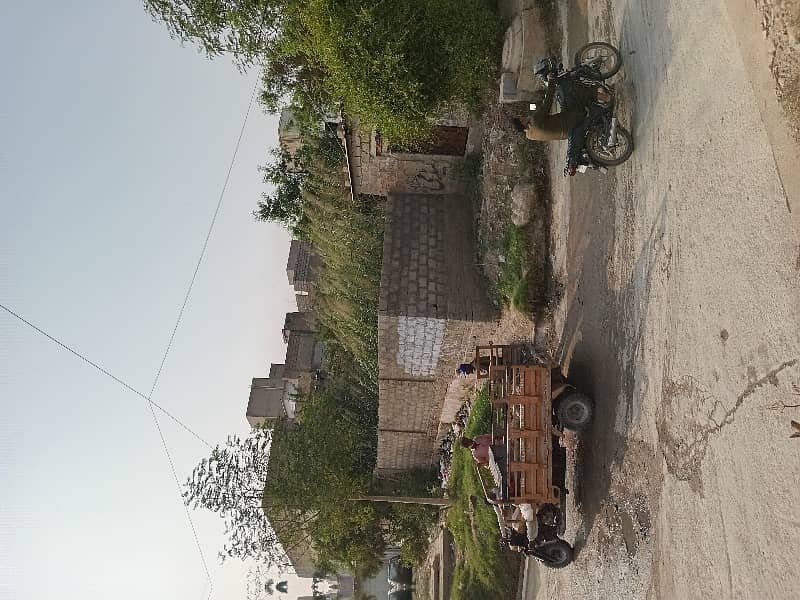 650SQURE YARDS CORNER PLOT FOR SALE IN PECHS NEAREST TO SHAH RE FAISAL 2