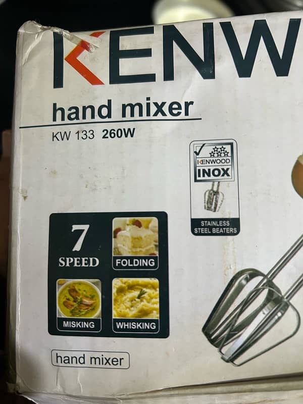 kenwood electronic hand mixer 4