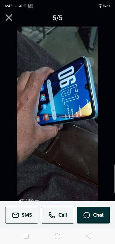 Realme 13c 4/128 with box front camera disable 3