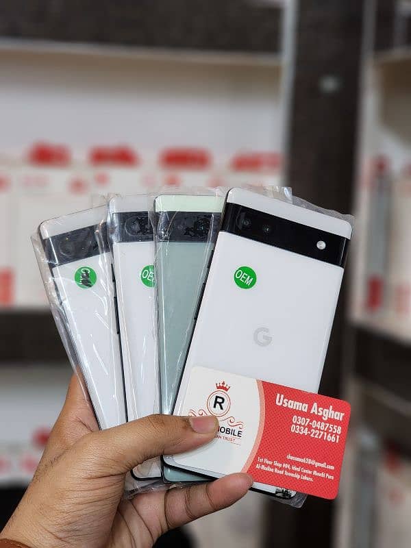 Google pixel 6A 6gb/128gb dual sim pta approved paper kits 2