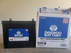 Daewoo  DL-70 (48Ah) Maintenance Free Dry Battery