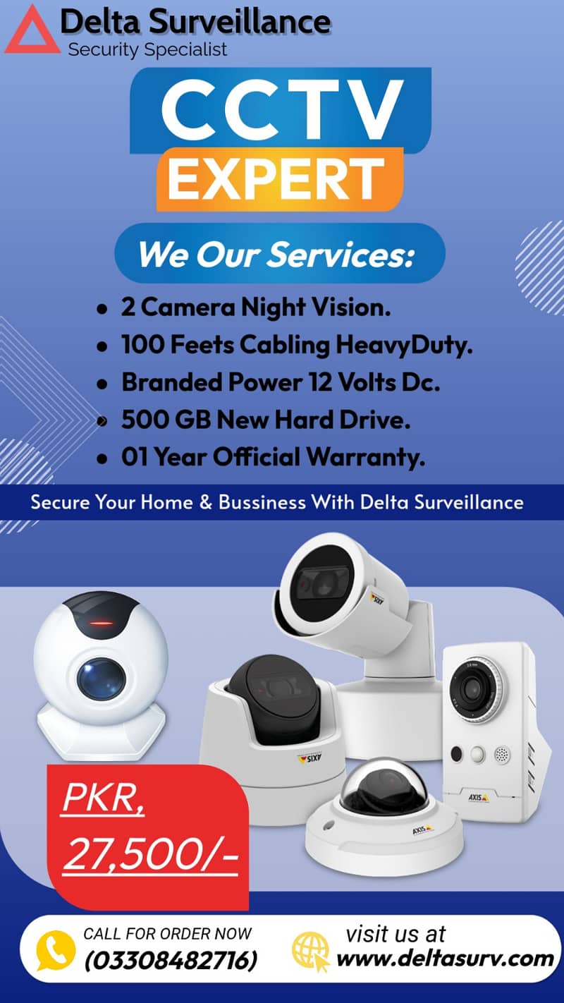 CCTV Camera | Camera Install | IP Cameras Install | Delta Surveillanc 0