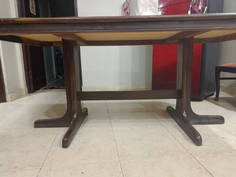 WOODEN DINNING TABLE 3