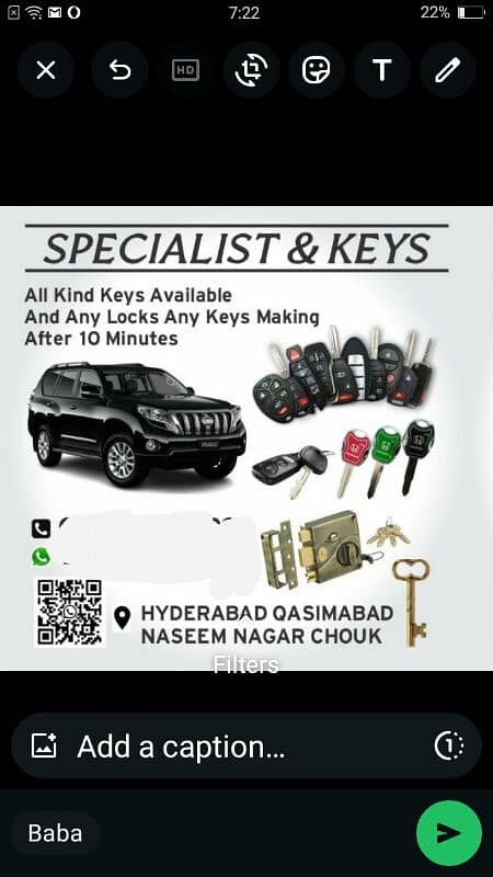 Lock Macker Form Hyderabad Qasimabad Naseem nager chok 0