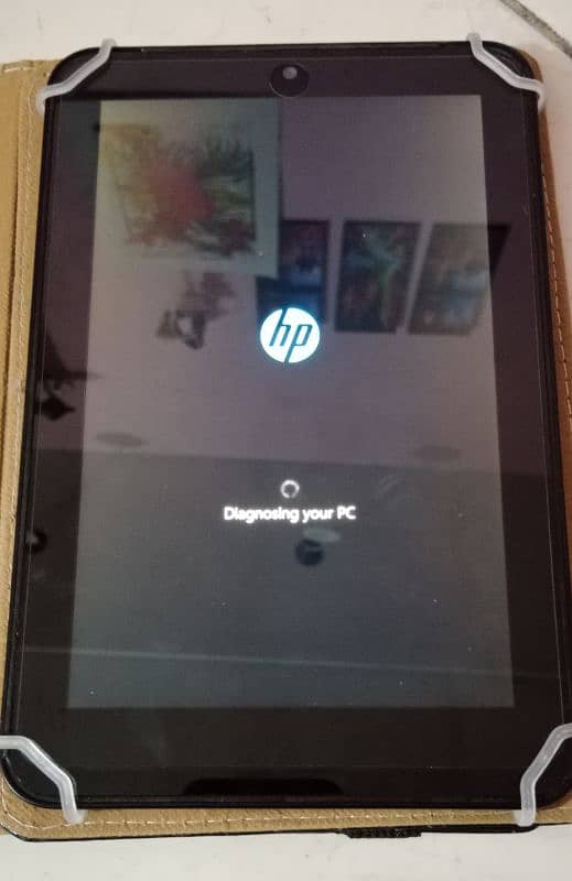 HP pro 408 Windows Tablet with cover 2