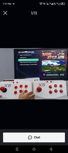 x6 arcade with 2 wireless joystick 13000+games