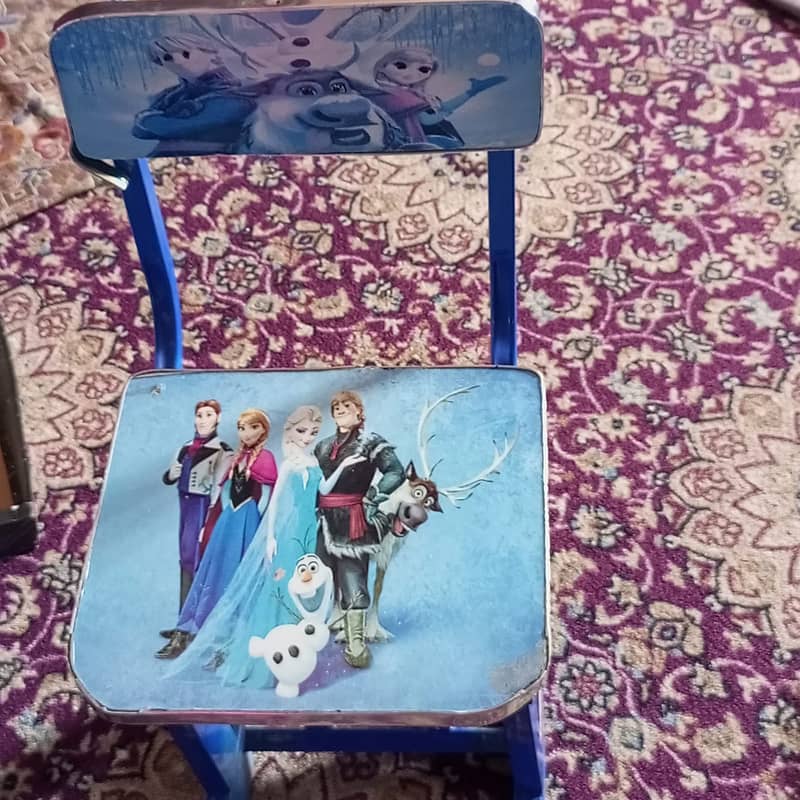 Kids study table frozen character 0