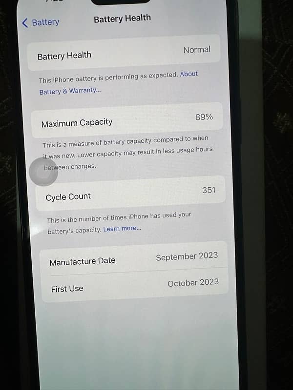 IPhone 15 pro max Non PTA Austrailian model 10/10 condition 89% health 2