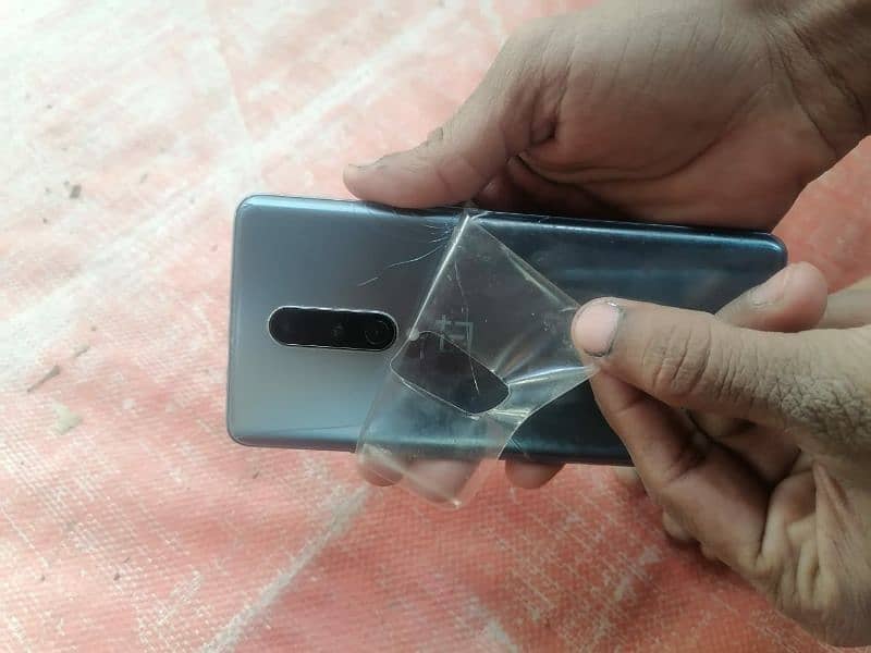 OnePlus 8. Only Back Glass crack 1