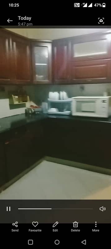 3 Bed Drawing Dining Second Floor West Open Corner Apartment for Sale Askari4 Karachi 4