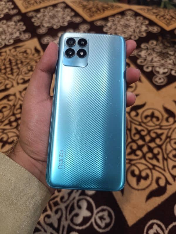 Realme Narzo 50 4+1/64 Full Box Pack Condition 10/10 1