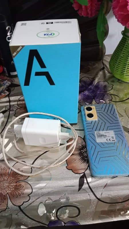 oppo A96 neet and clean pice with box and charger 2