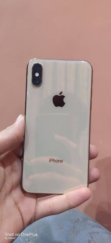 iphone xs pta approved  256 gb water pack with box battery health 81 0