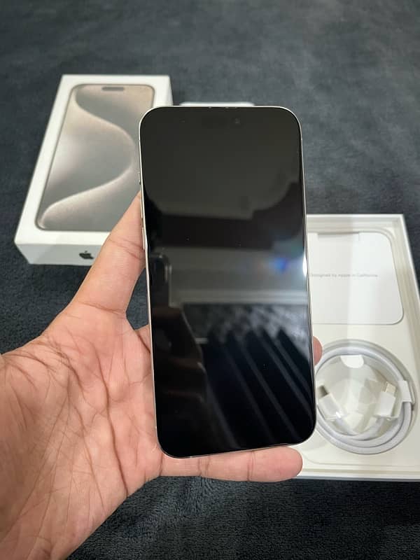 IPhone 15 Pro Max 256GB Pta Approved 1