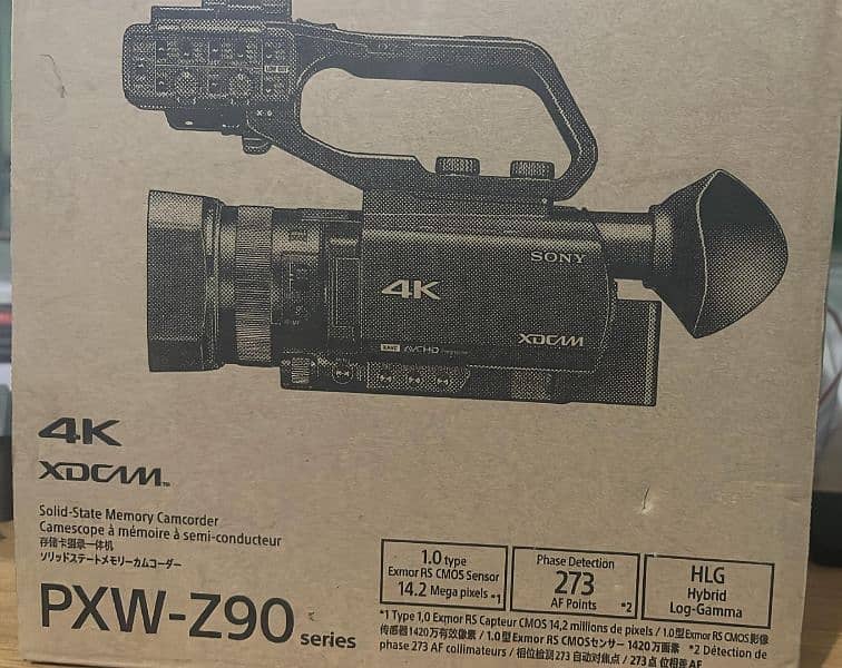 SONY PXW-Z90 VIDEO Camcorder/ Video Camera 1