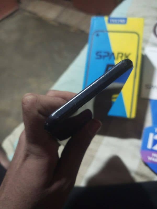 Tecno spark 5pro with box 3