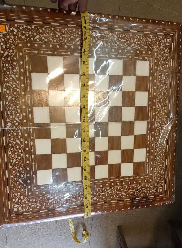 Pure Sheesham Wood Chess Table 1