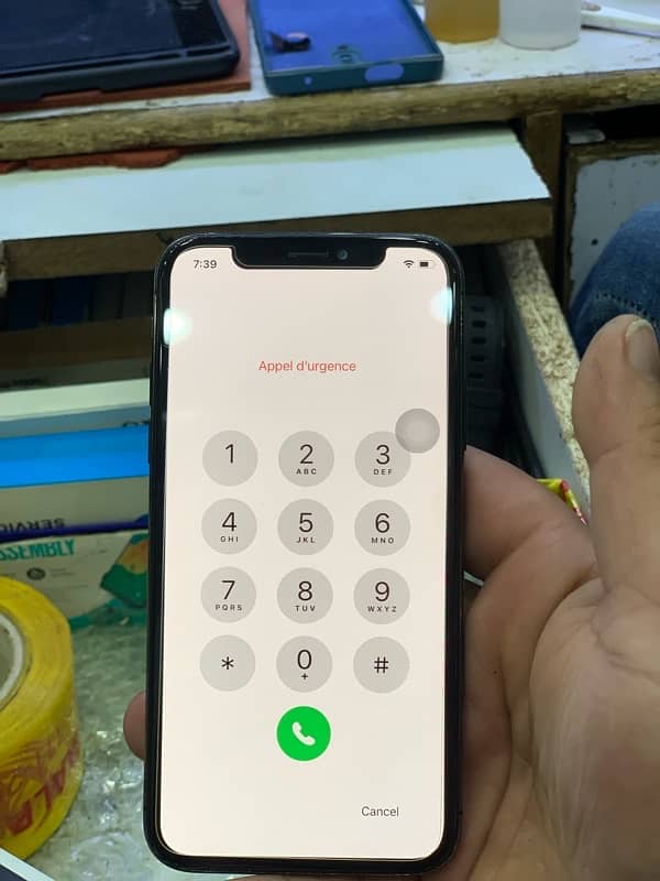 iPhone X by pass 256 Gb Face ID not working Batrry chnge 1