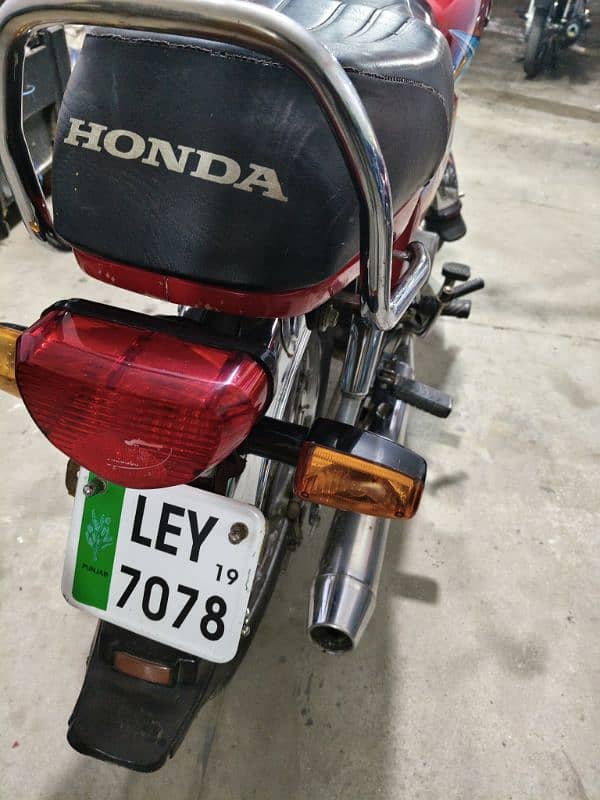 Honda cd70 2019 model total genuine 3