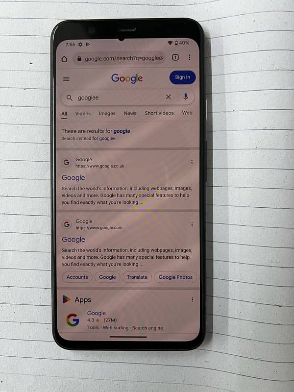 GOOGLE PIXEL 4XL 6/64 NON PTA 10/09 CONDITION 4