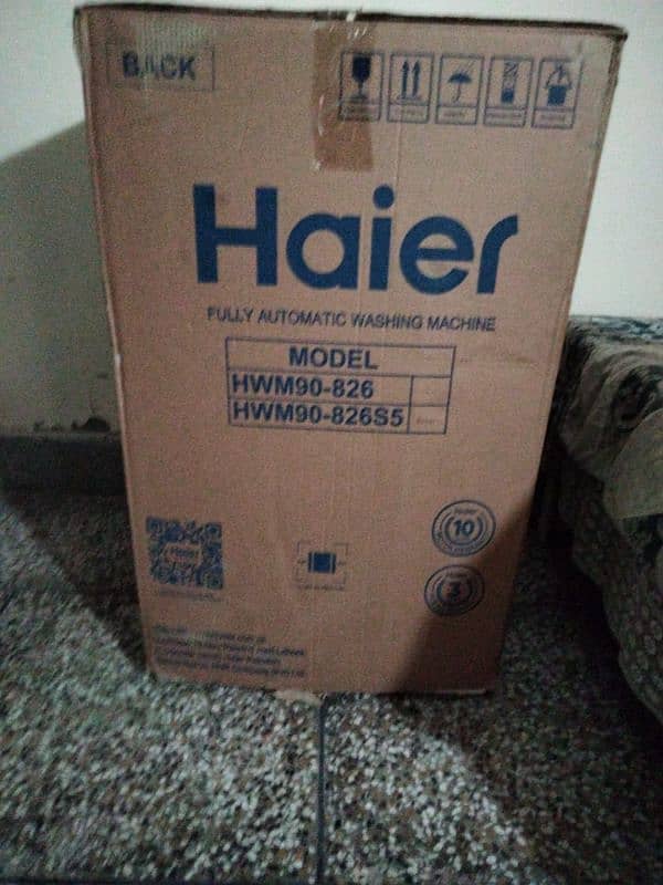 Haier HWM-90-82655  Fully Automatic Washing Machine 1