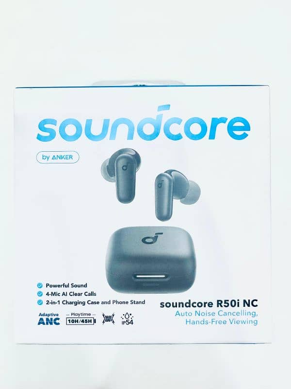 SOUNDCORE R50iNC TRUE WIRELESS EARBUDS BY ANKER 0