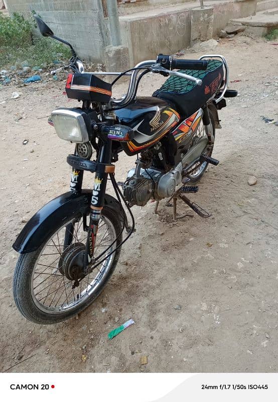 Honda cd70 2022 model first month 7