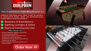 DOLPHIN\SNOOKER|POOL|BILLIARDS|BADAWA|FOOS