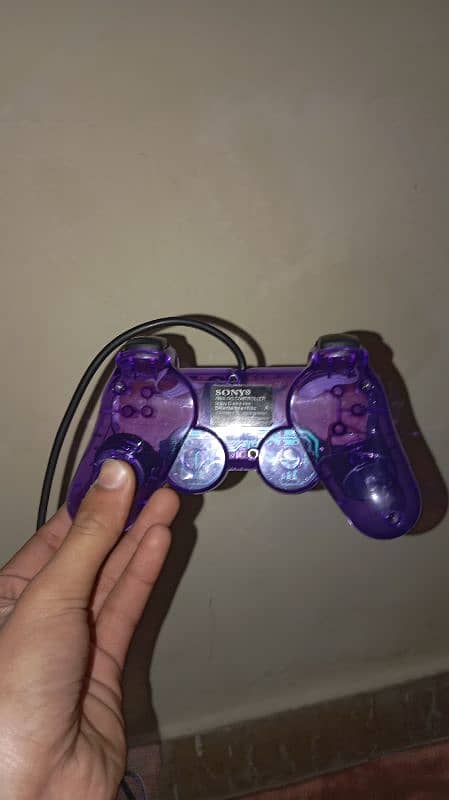 PS-2 slim with 1 controller and 4 games 2