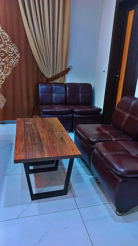 sitting Sofa Set with Tables and Chairs 2