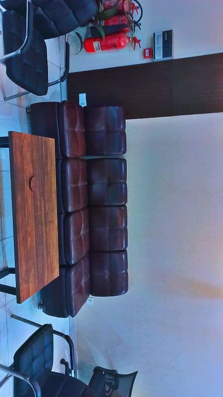 sitting Sofa Set with Tables and Chairs 5