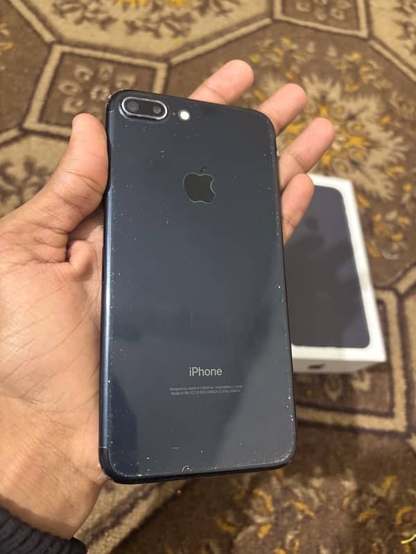 iPhone 7plus 128 gb pta approved contact no /03248439521/ 3