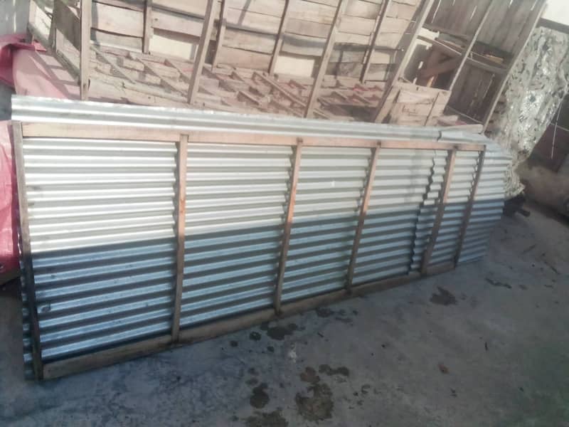 Goats wood shed for Roof Steel sheet,  pingra's in different prices 9