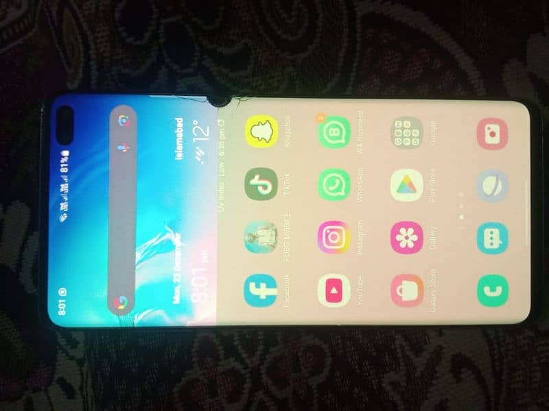 samung s10plus  8/128 screen shade but goodworking 3