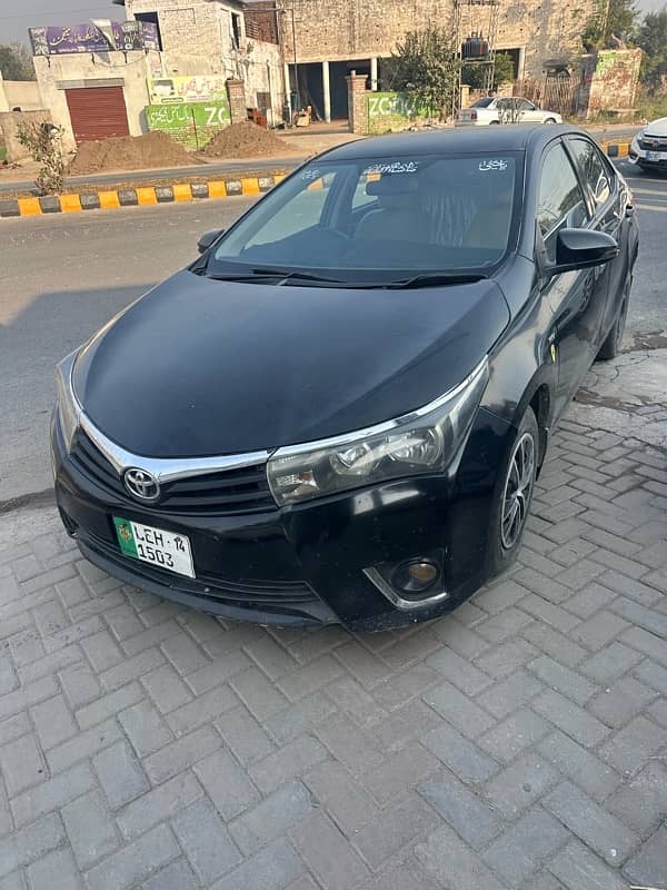 Toyota Corolla XLI 2014 0