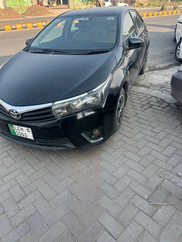 Toyota Corolla XLI 2014 2