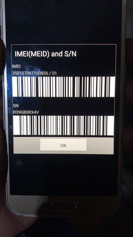 Samsung S6 PTA approved panel damage 2