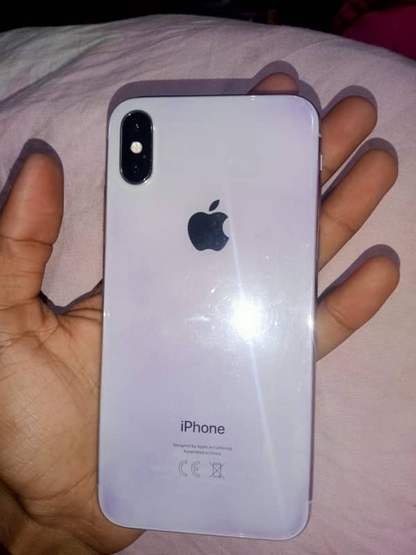 I Phone X 255 GB PTA approved 0