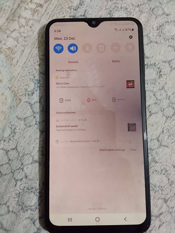 Samsung A20 3/32GB PTA approved Mobile Set For Sale 2