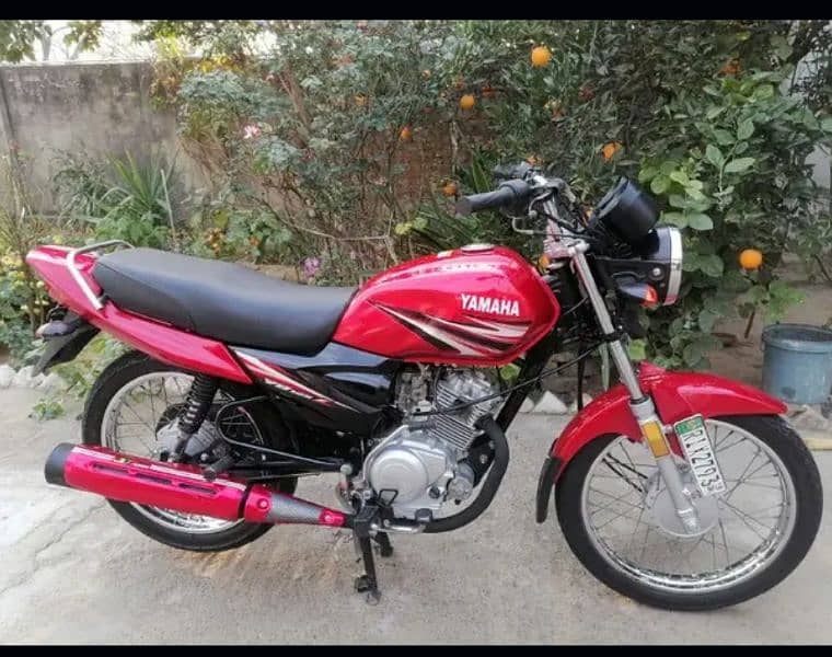 YAMAHA yb125z 2