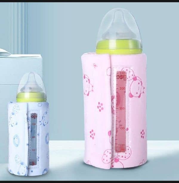 Portable Feeder Warmer / Baby Bottle Warmer (Random Colours) 4