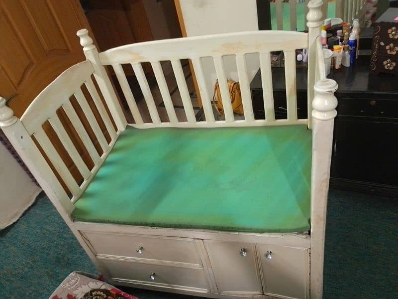 Wooden Baby Cot 0