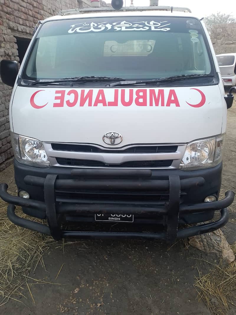 Toyota hiace Ambulance 0306-3524137 5