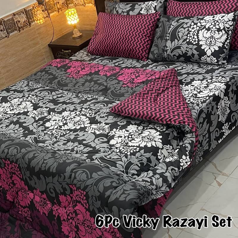 6PC Vicky Razayi Set Winter Collection 2024 0