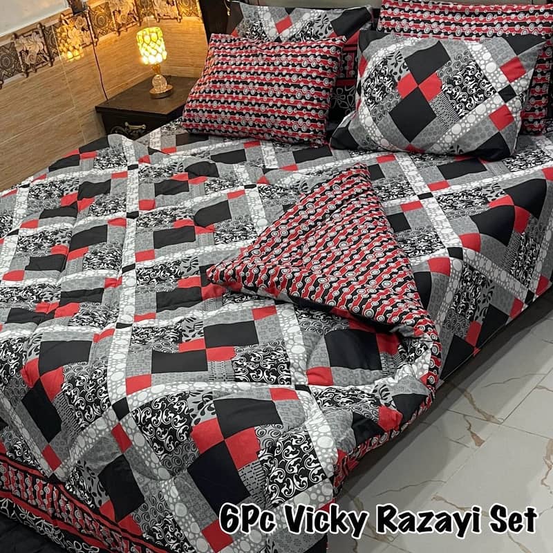 6PC Vicky Razayi Set Winter Collection 2024 10